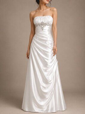 Private Label Occasion Corset Wedding Dress SIZE 4